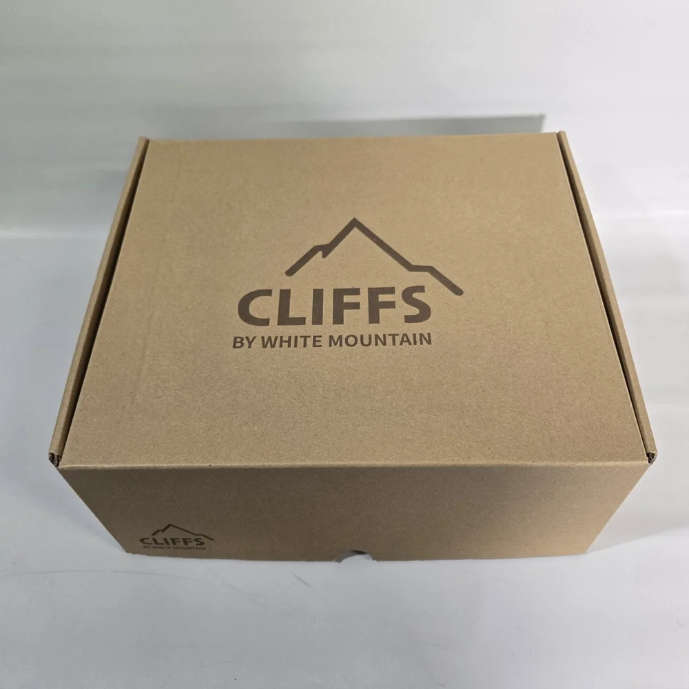 Cliffs White Mountain Gleamy Waterproof Snow Boots Gray Faux Fur Winter 10 NIB